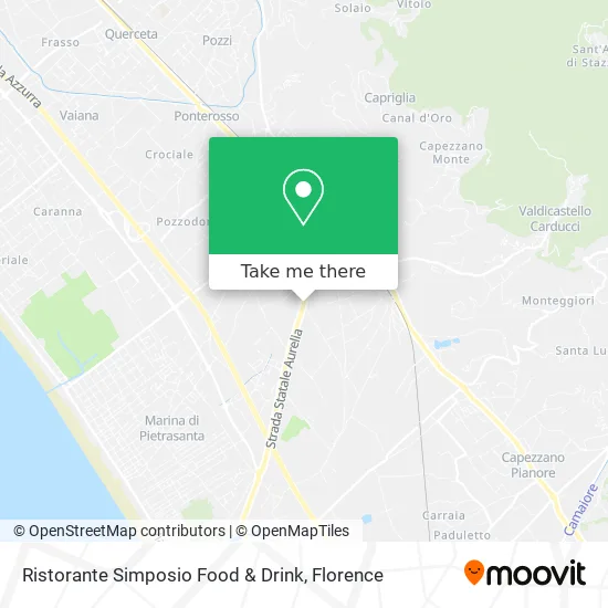 Ristorante Simposio Food & Drink map