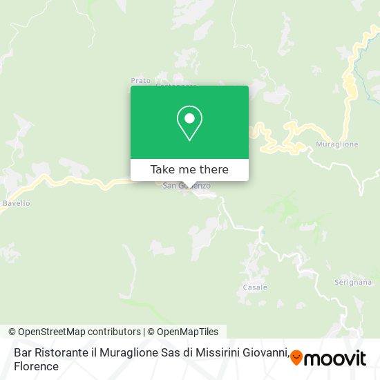 Bar Ristorante il Muraglione Sas di Missirini Giovanni map