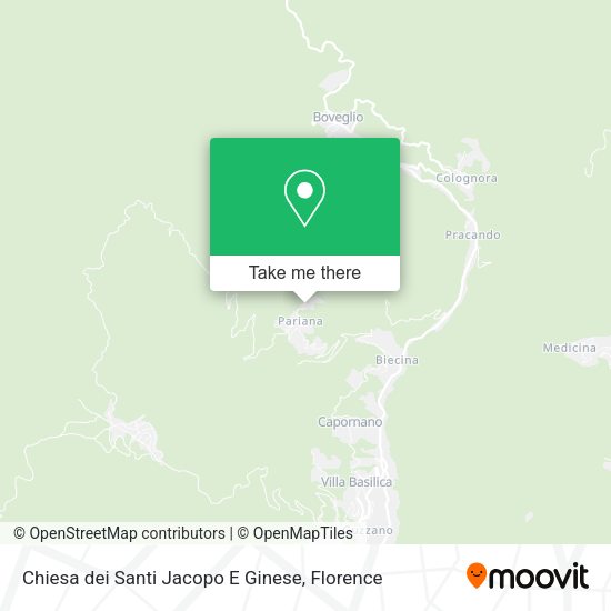 Chiesa dei Santi Jacopo E Ginese map