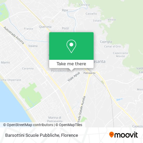 Barsottini Scuole Pubbliche map
