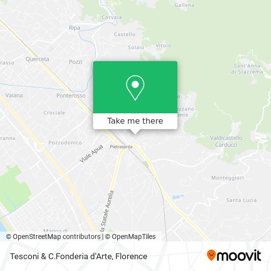 Tesconi & C.Fonderia d'Arte map