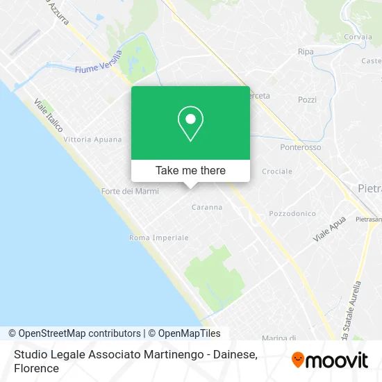 Martinengo - Dainese Associated Legal Studio map
