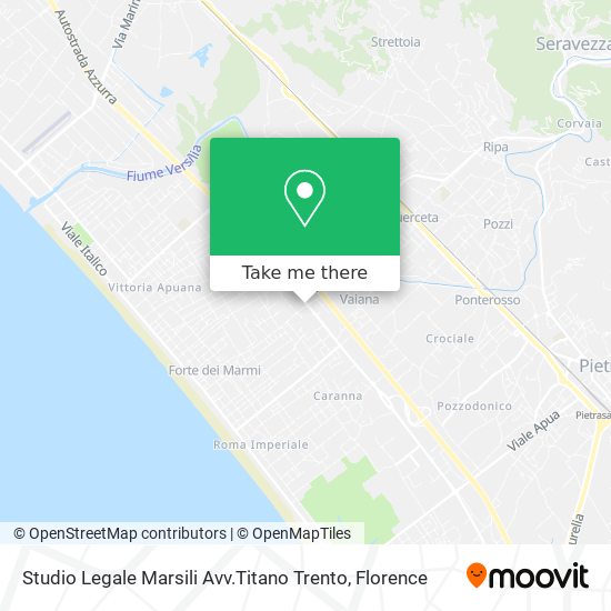 Studio Legale Marsili Avv.Titano Trento map
