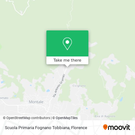 Scuola Primaria Fognano Tobbiana map