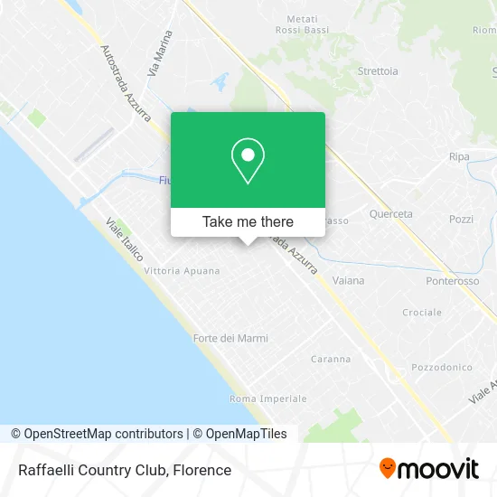 Raffaelli Country Club map