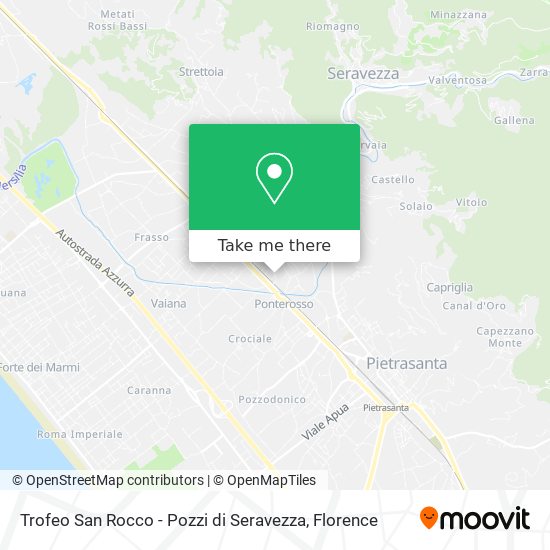 Trofeo San Rocco - Pozzi di Seravezza map