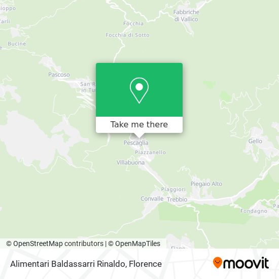 Alimentari Baldassarri Rinaldo map
