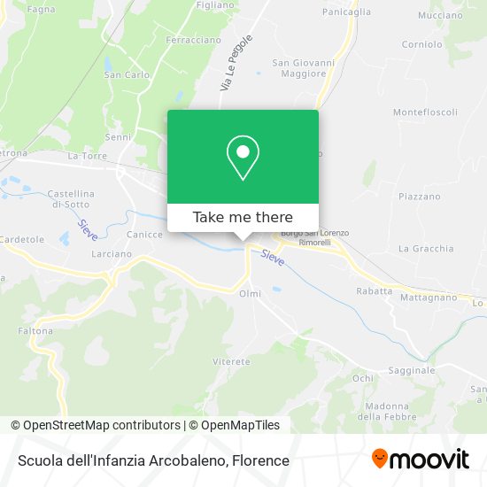 Scuola dell'Infanzia Arcobaleno map