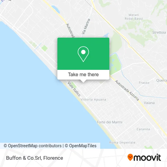 Buffon & Co.Srl map