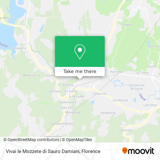 Vivai le Mozzete di Sauro Damiani map