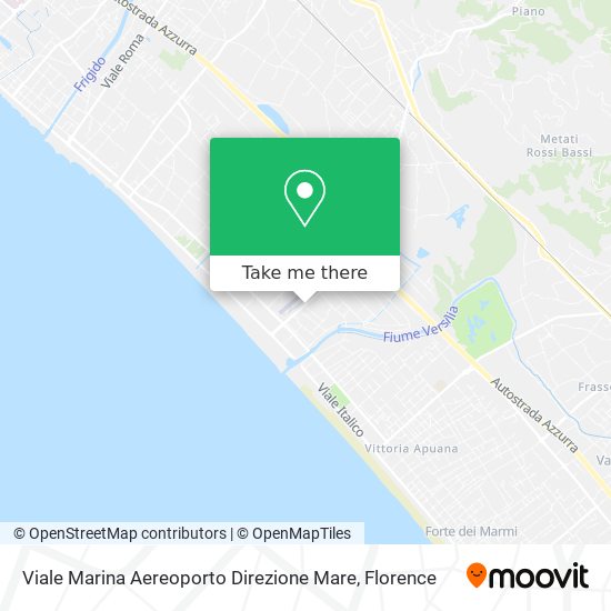 Viale Marina Aereoporto Direzione Mare map