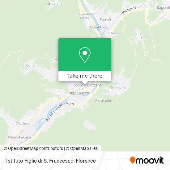 Istituto Figlie di S. Francesco map