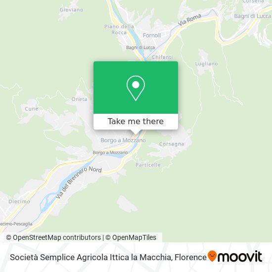 Società Semplice Agricola Ittica la Macchia map