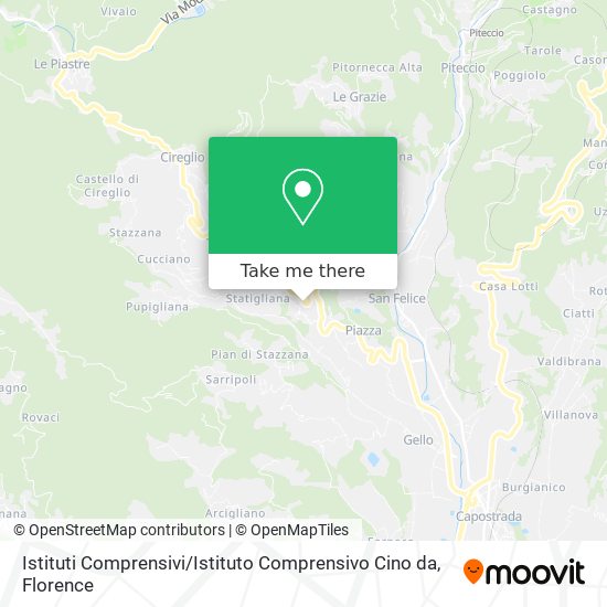 Istituti Comprensivi / Istituto Comprensivo Cino da map