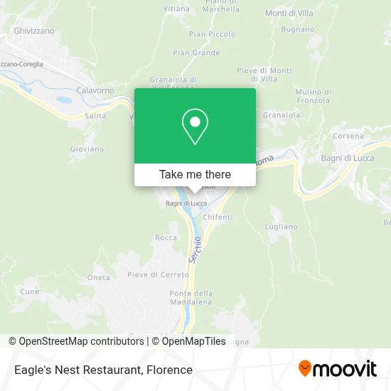 Eagle's Nest Restaurant map