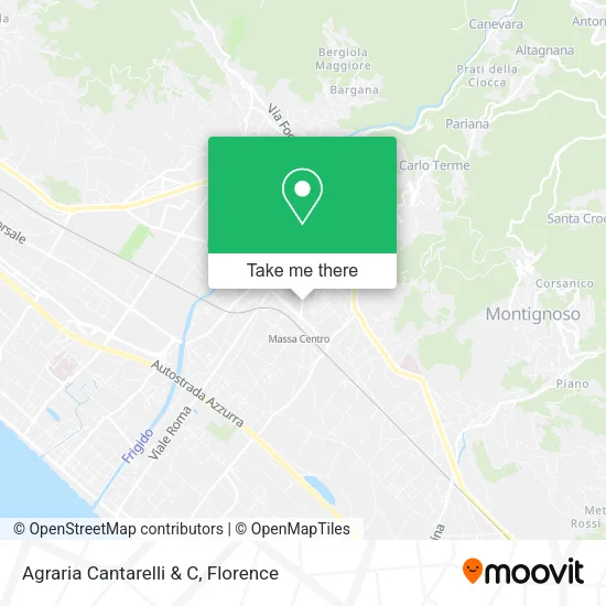 Agraria Cantarelli & C map