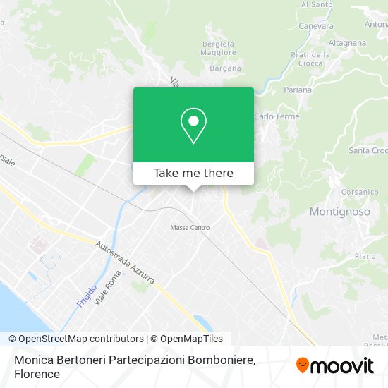 Monica Bertoneri Partecipazioni Bomboniere map
