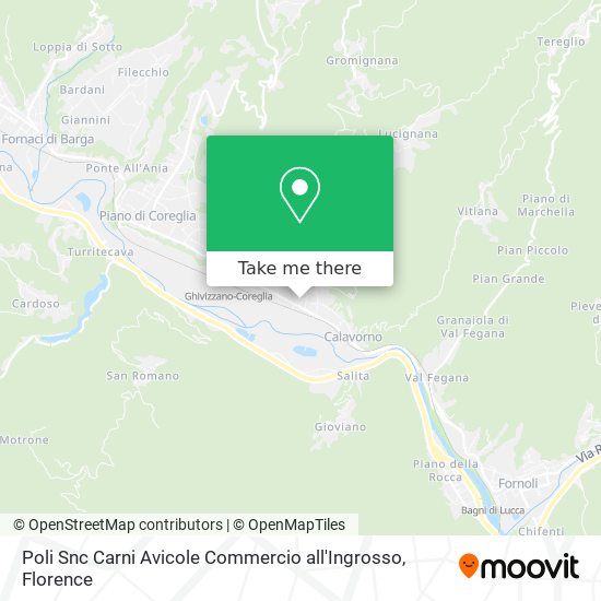 Poli Snc Carni Avicole Commercio all'Ingrosso map