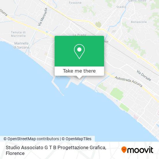 Studio Associato G T B Progettazione Grafica map