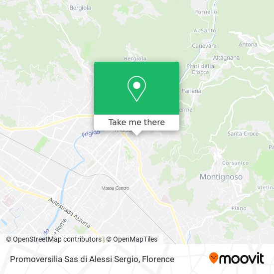 Promoversilia Sas di Alessi Sergio map