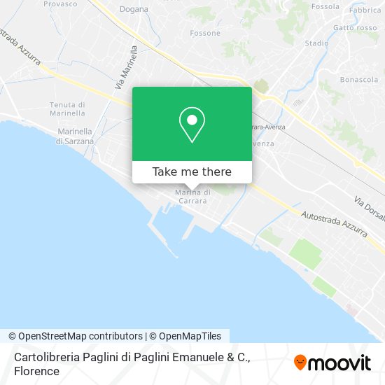 Cartolibreria Paglini di Paglini Emanuele & C. map