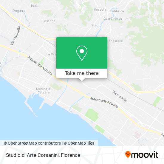 Studio d' Arte Corsanini map