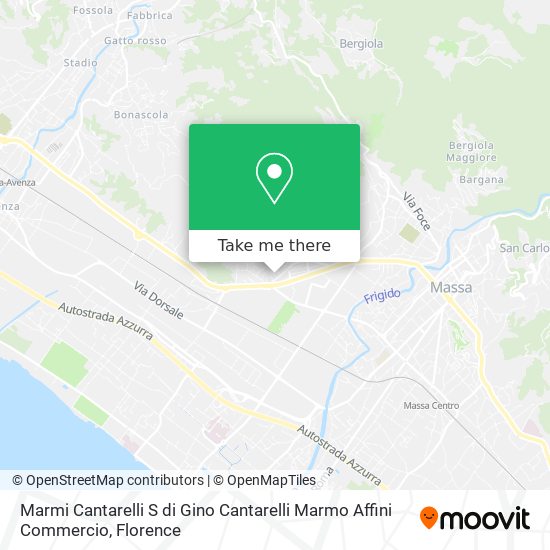 Marmi Cantarelli S di Gino Cantarelli Marmo Affini Commercio map