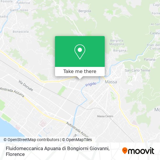 Fluidomeccanica Apuana di Bongiorni Giovanni map