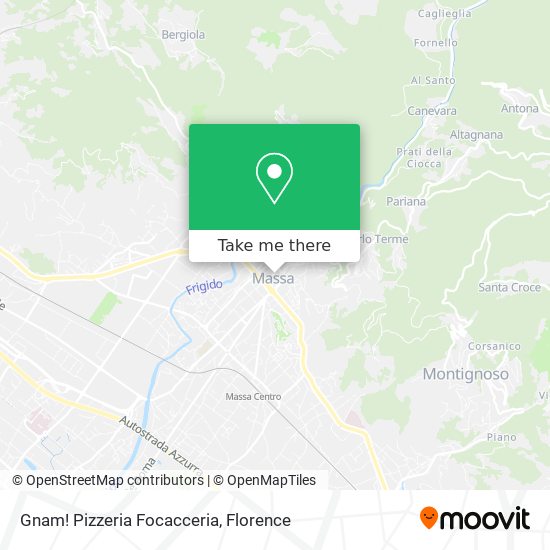 Gnam! Pizzeria Focacceria map
