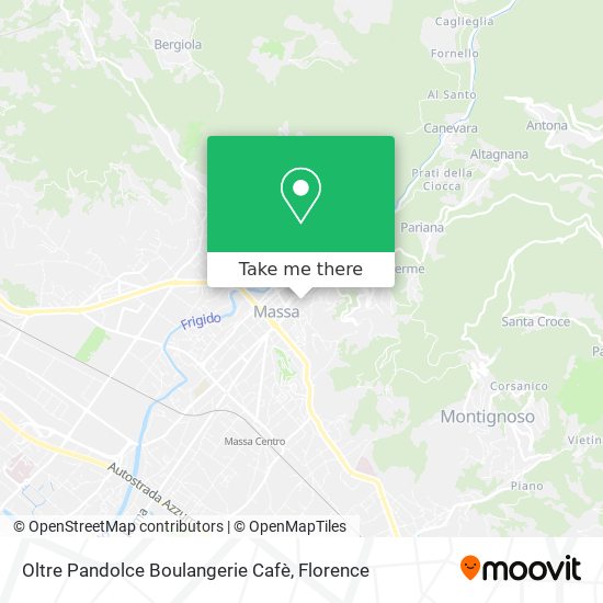 Oltre Pandolce Boulangerie Cafè map