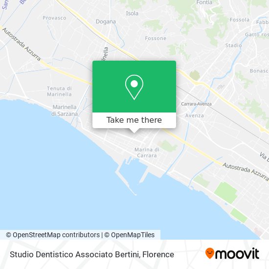 Studio Dentistico Associato Bertini map