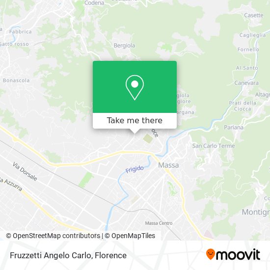 Fruzzetti Angelo Carlo map