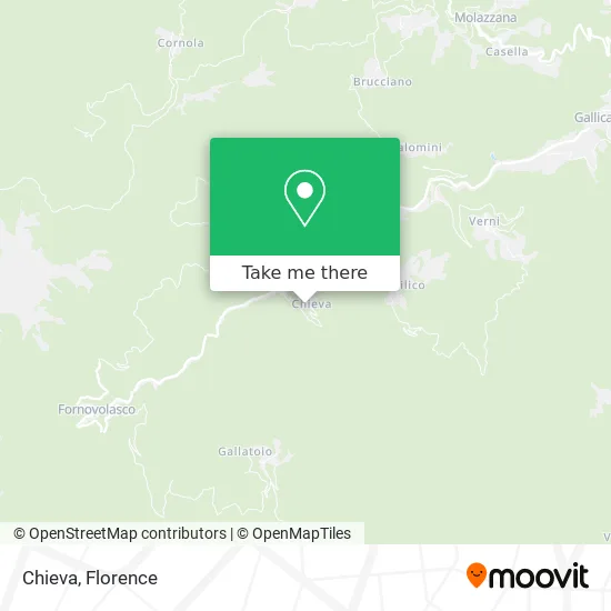 Chieva map