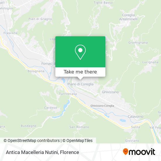 Antica Macelleria Nutini map