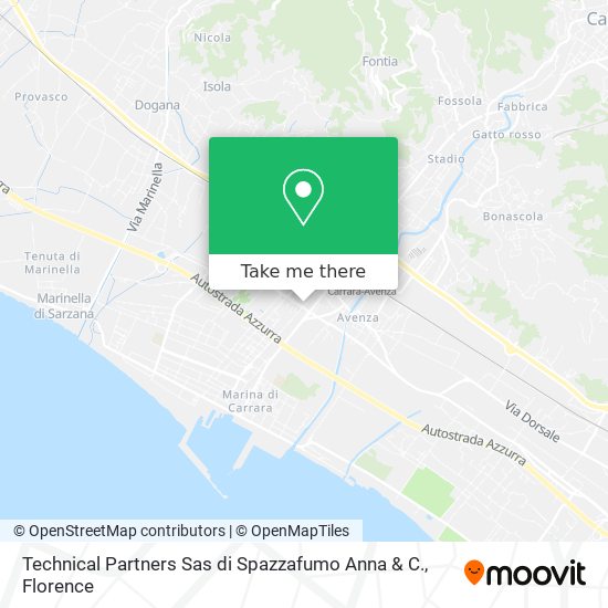 Technical Partners Sas di Spazzafumo Anna & C. map