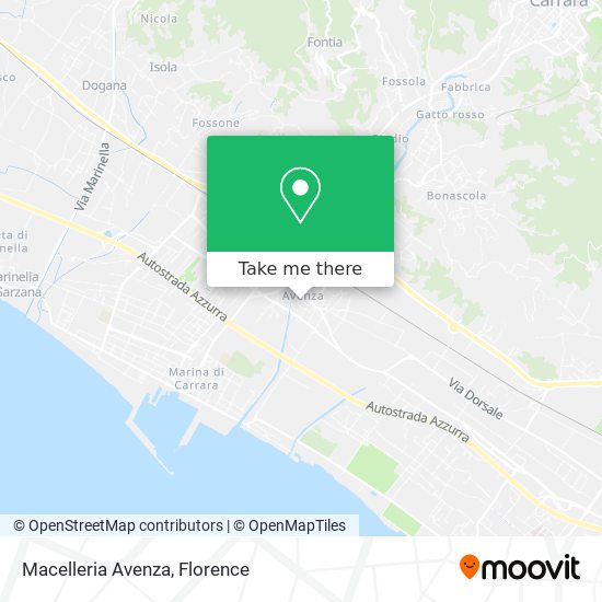 Macelleria Avenza map