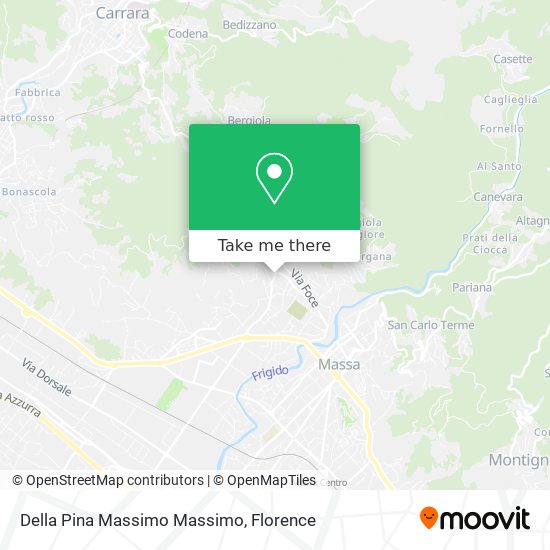 Della Pina Massimo Massimo map