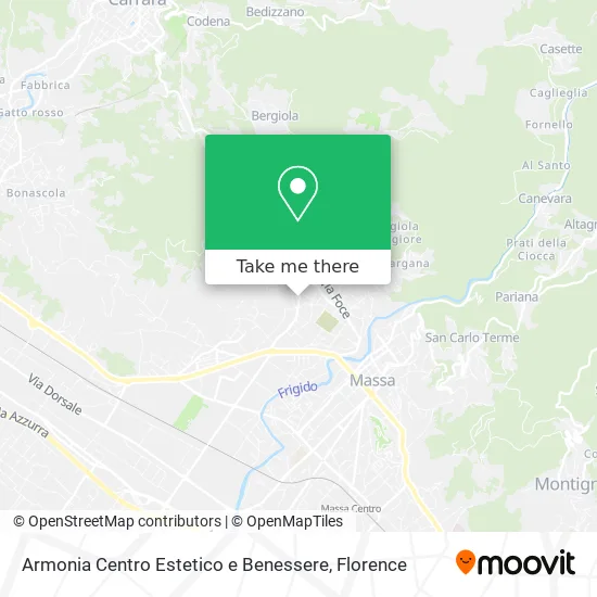 Armonia Centro Estetico e Benessere map