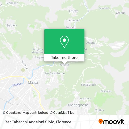 Bar Tabacchi Angeloni Silvio map
