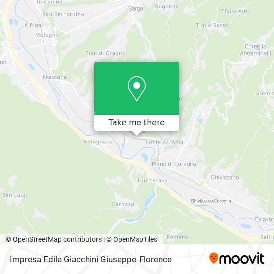 Impresa Edile Giacchini Giuseppe map