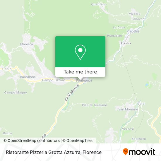 Ristorante Pizzeria Grotta Azzurra map