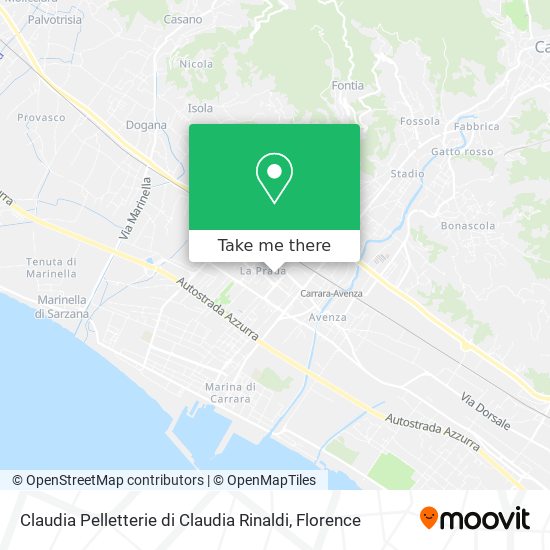 Claudia Pelletterie di Claudia Rinaldi map