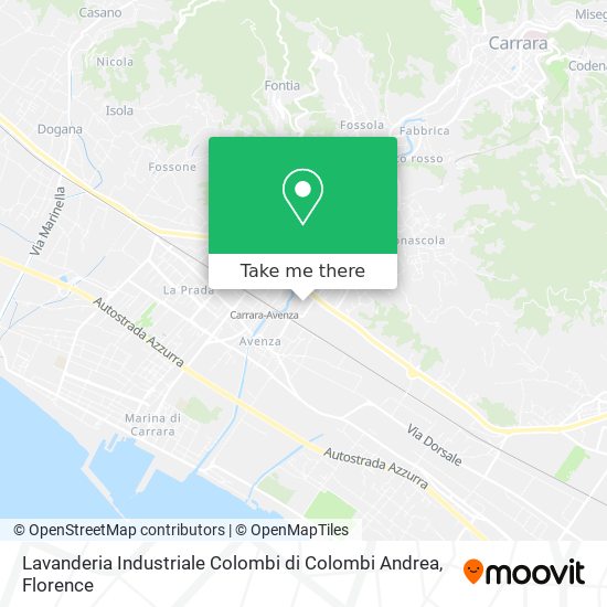 Lavanderia Industriale Colombi di Colombi Andrea map