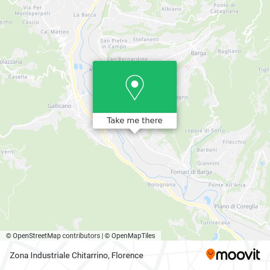 Zona Industriale Chitarrino map
