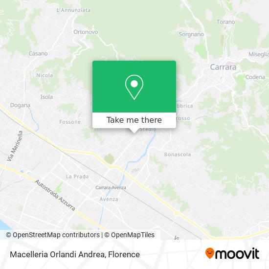 Macelleria Orlandi Andrea map