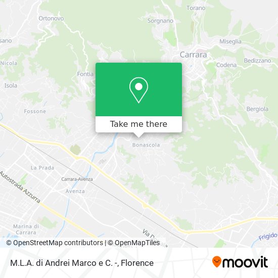 M.L.A. di Andrei Marco e C. - map