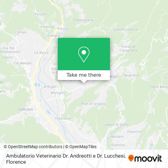 Ambulatorio Veterinario Dr. Andreotti e Dr. Lucchesi map