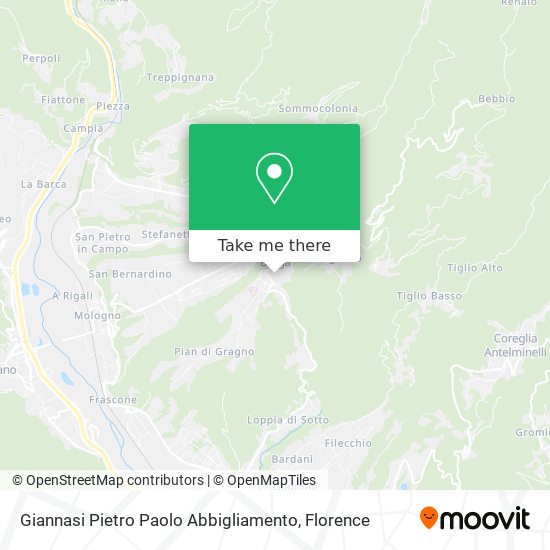 Giannasi Pietro Paolo Abbigliamento map