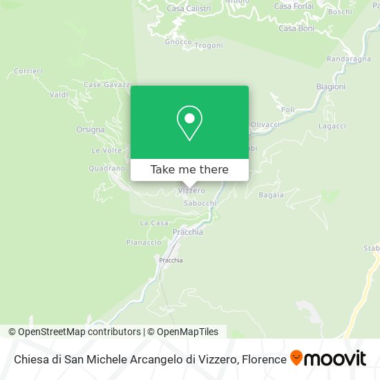 Chiesa di San Michele Arcangelo di Vizzero map