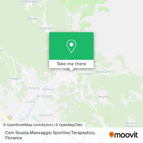 Csm Scuola Massaggio Sportivo / Terapeutico map